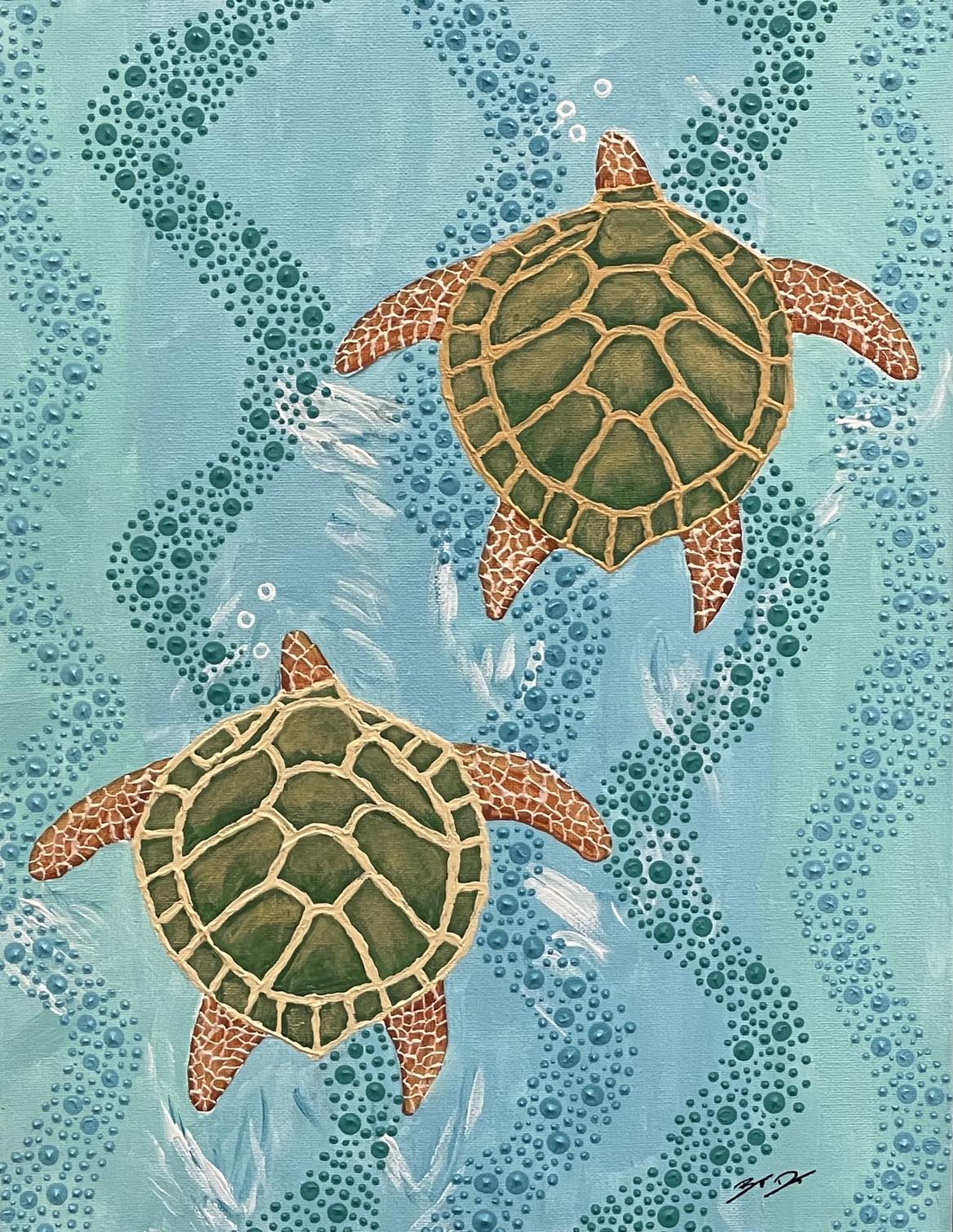 Currents of Life - Original Artwork