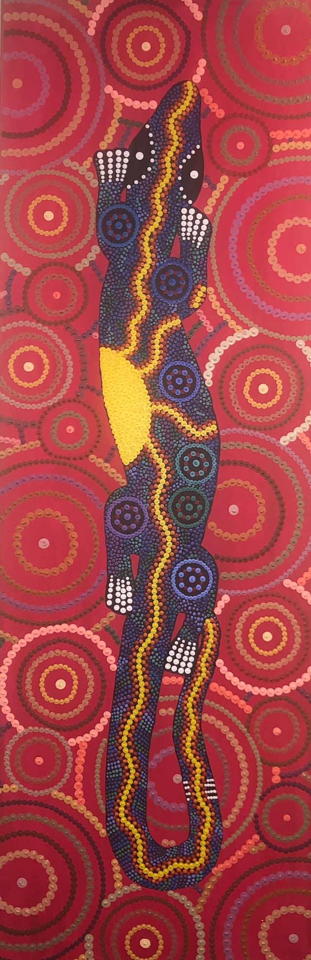 Dad's Goanna - Print