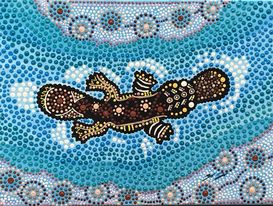 Platypus Blue - Print